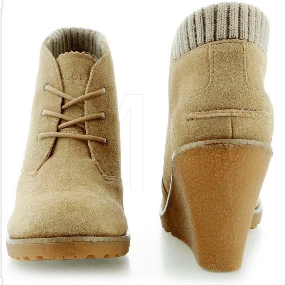 Lacoste Leren Suede Boots - Size 6.5